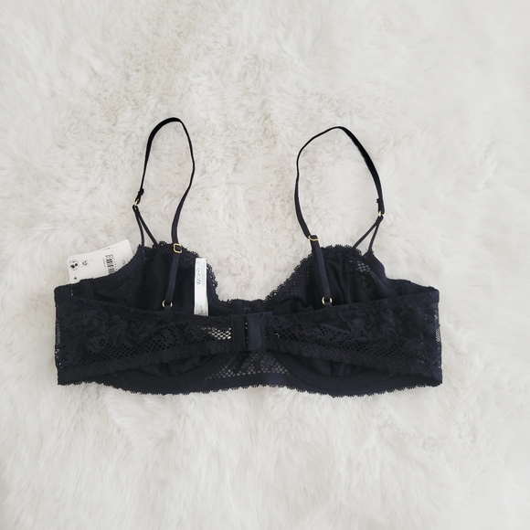 💋FREE PEOPLE REYA LACE UNDERWIRE BRA SIZE 36C - Picture 8 of 9